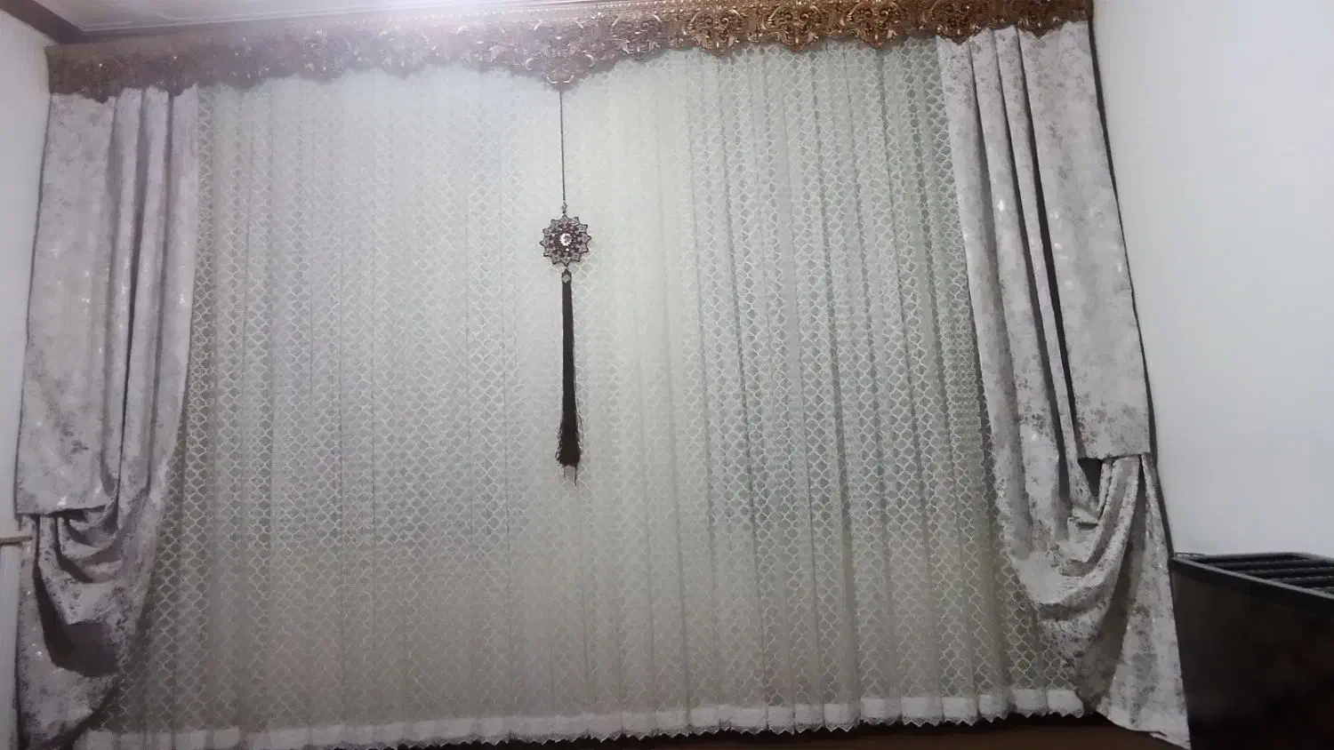 پرده سفید|پرده، رانر، رومیزی|اردبیل, |دیوار