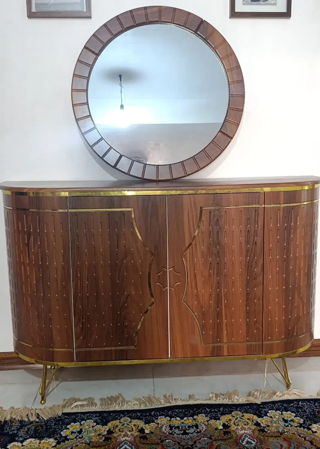 اینه وکنسول مدرن|بوفه، ویترین، کنسول|قدس, شهرک فرزان|دیوار