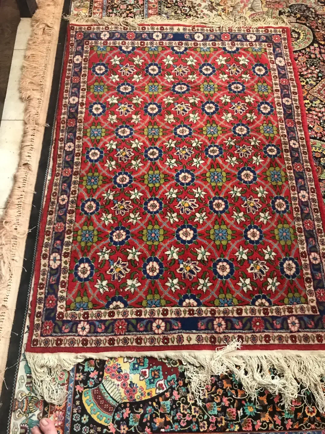 قالیچه|فرش|ورامین, ورامین|دیوار