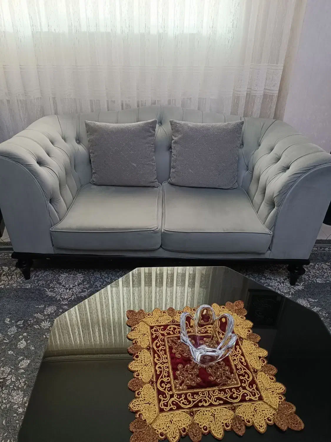 مبل ۴ نفره چستر|مبلمان خانگی و میز عسلی|قدس, شهرقدس|دیوار