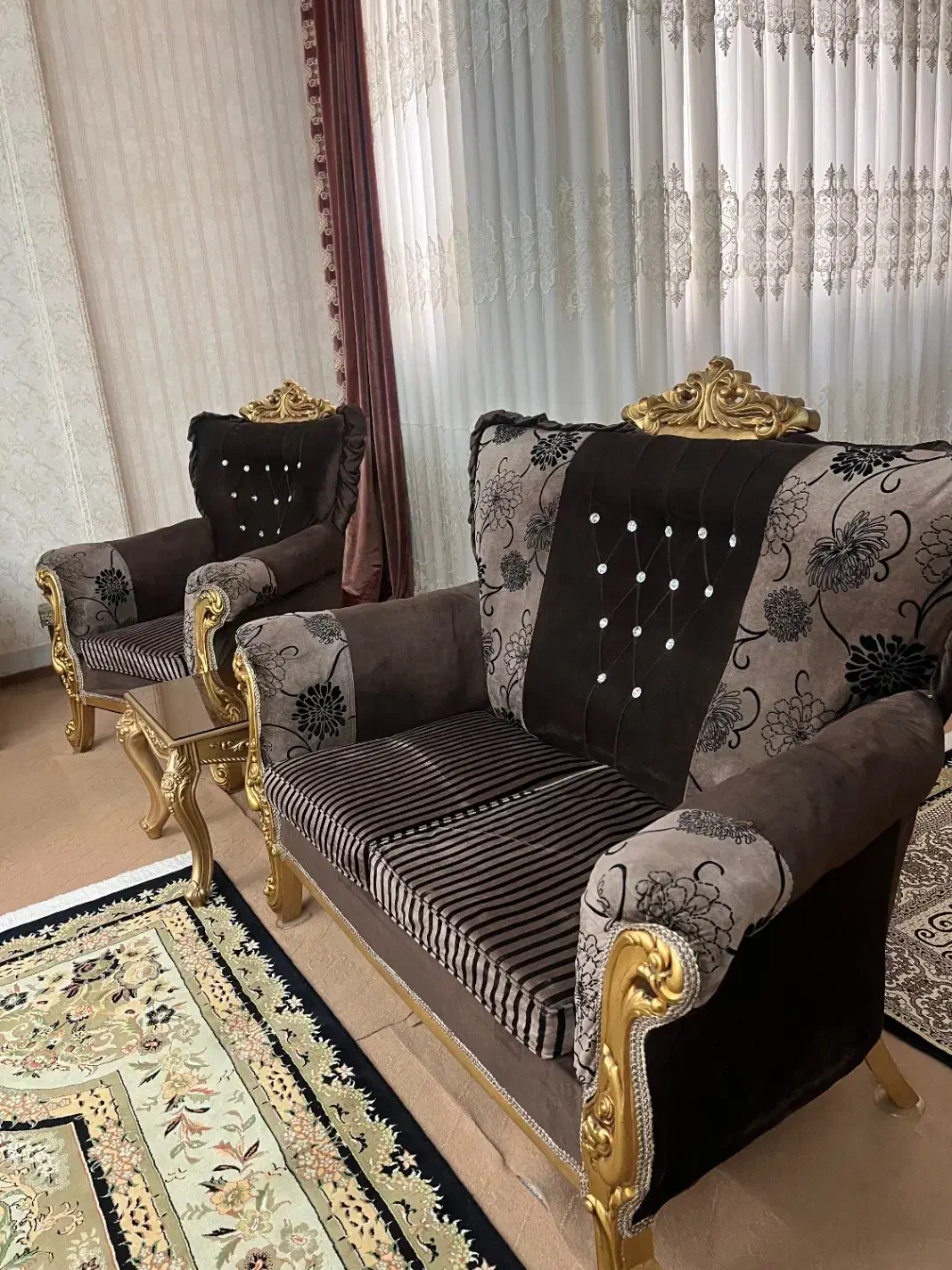 مبل ۹ نفره|مبلمان خانگی و میز عسلی|قدس, شهر‌قدس|دیوار