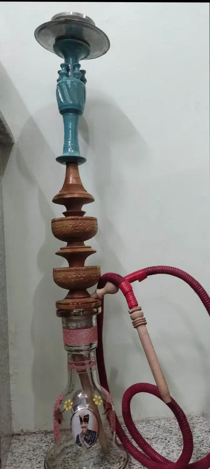 قلیان|کلکسیون اشیاء عتیقه|اصفهان, دارک|دیوار