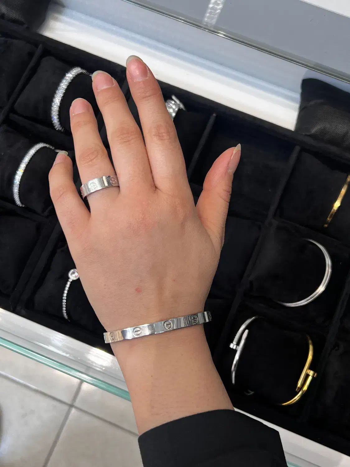 بنگل کارتیر اورجینال تمام استیل رنگ ثابت عمری|بدلیجات|خمینی‌شهر, |دیوار