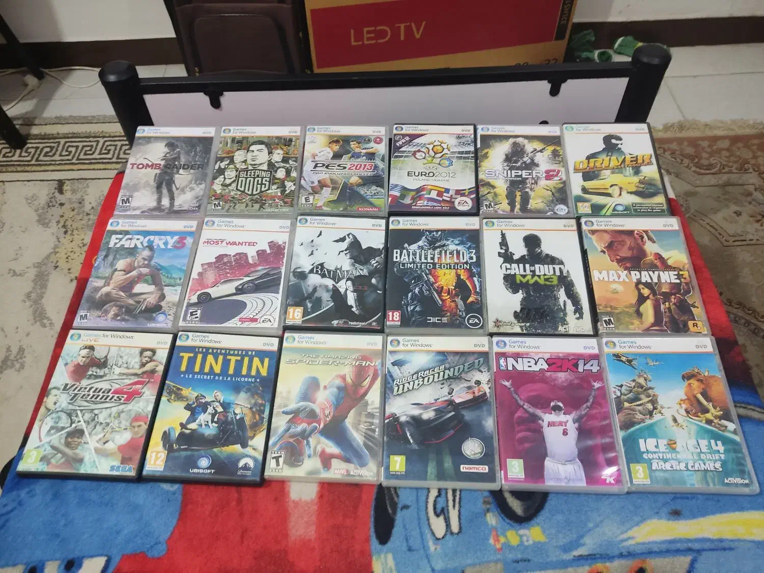 سیدی بازی های PC ارجینال خارجی بوشهر هستم|کنسول، بازی ویدئویی و آنلاین|بوشهر, |دیوار