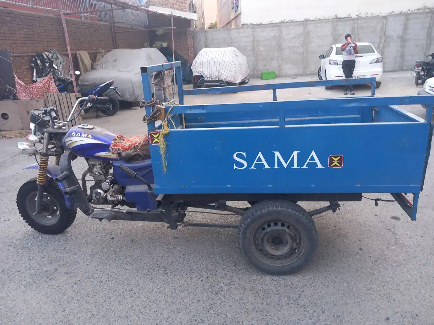 موتور سه چرخ ۲۰۰ سما|موتورسیکلت|تهران, عباسی|دیوار