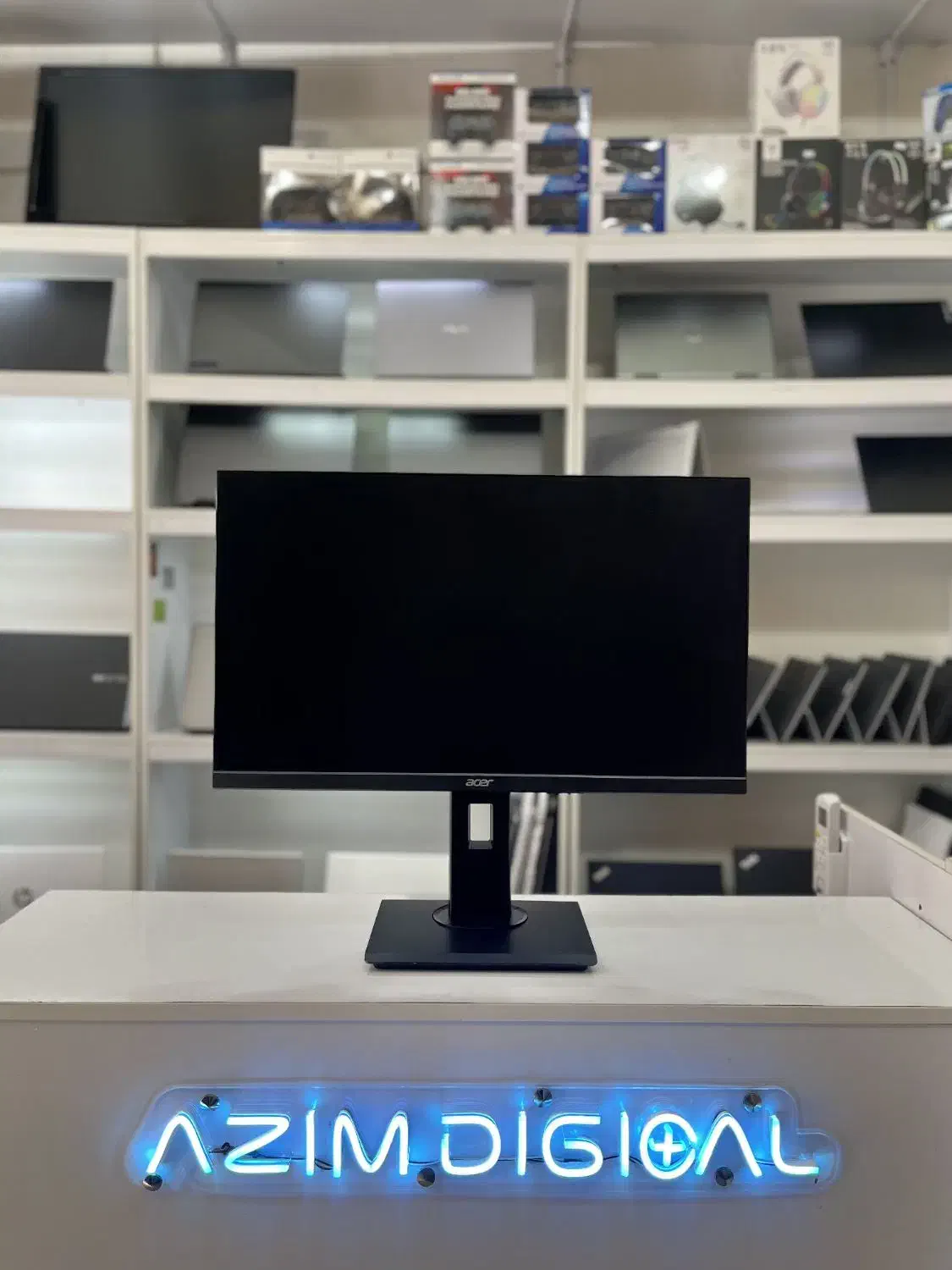 مانیتور Acer  فرملس ۲۴ ips پایه آسانسوری|قطعات و لوازم جانبی رایانه|رشت, دیلمان|دیوار