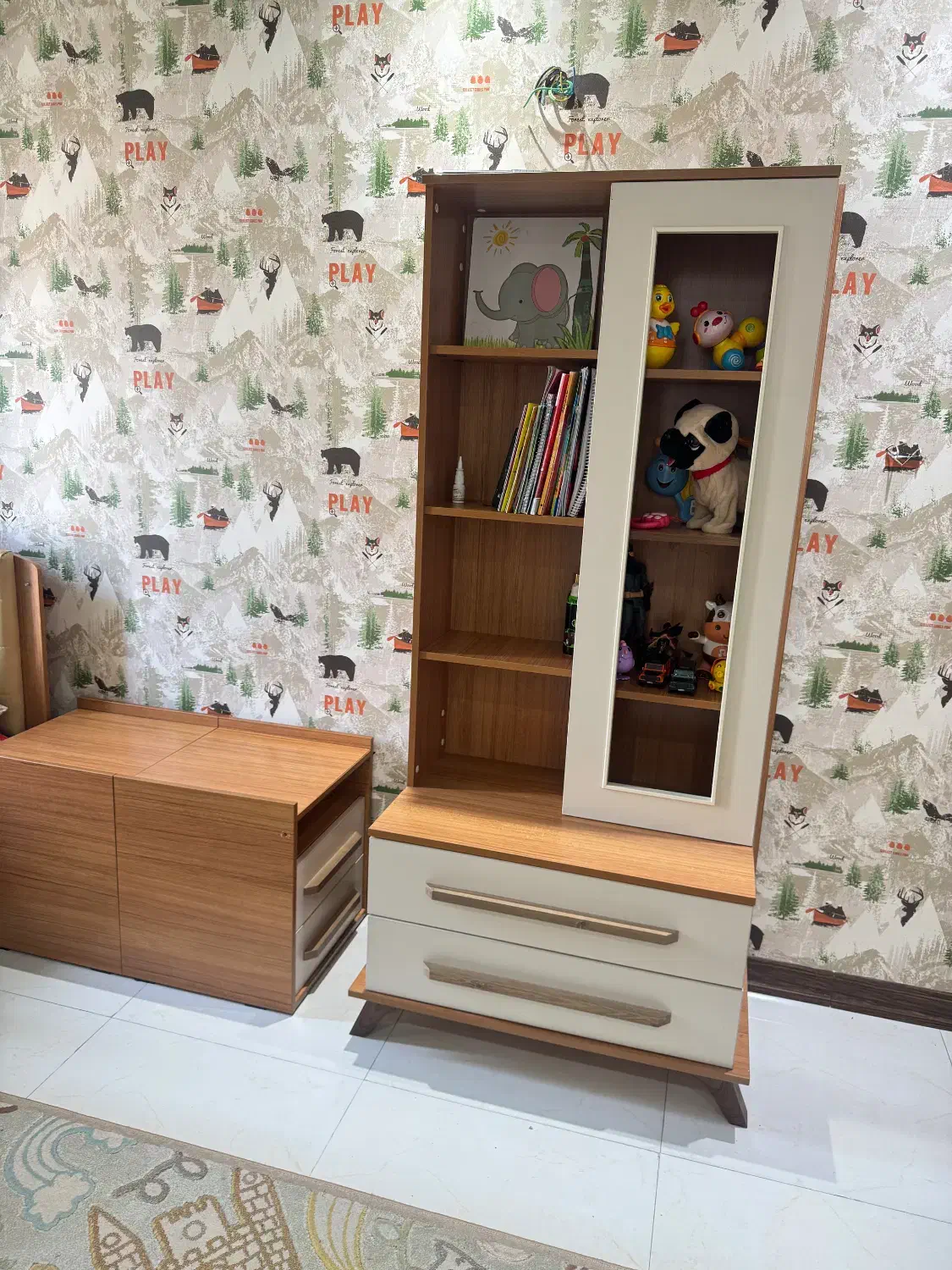 تخت وکمد بچه|تخت و سرویس خواب|بابل, |دیوار