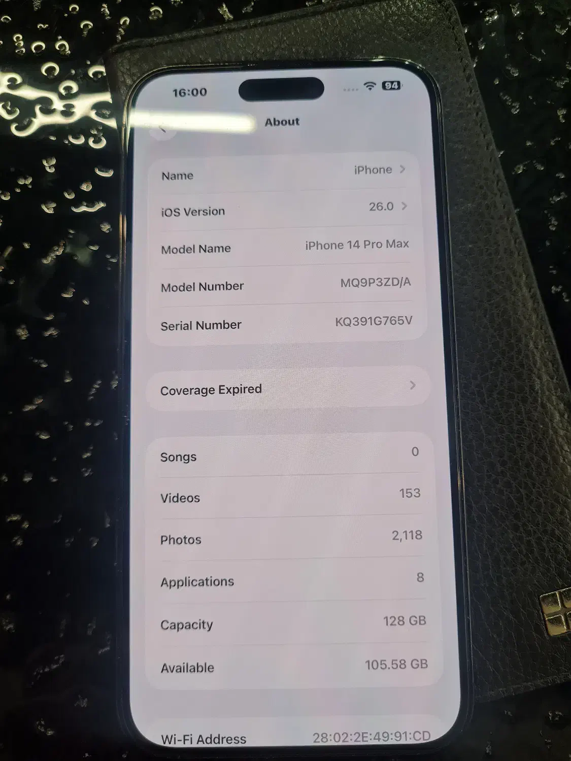 ۱۴پرو مکس با رجستر باتری ۸۴|موبایل|اردبیل, |دیوار