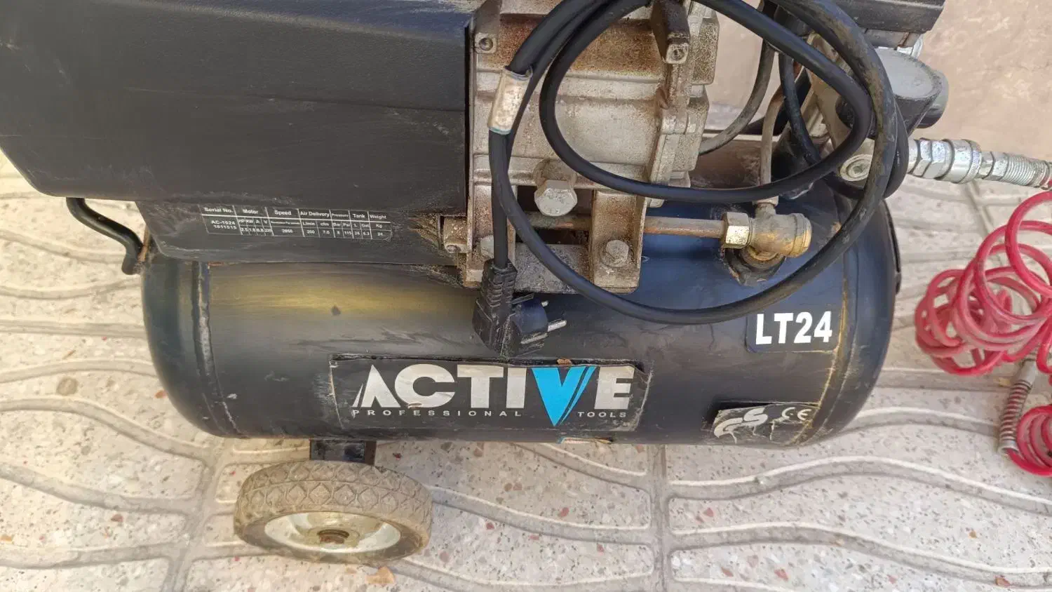 پمپ باد 24لیتری|ماشین‌آلات صنعتی|ملایر, |دیوار