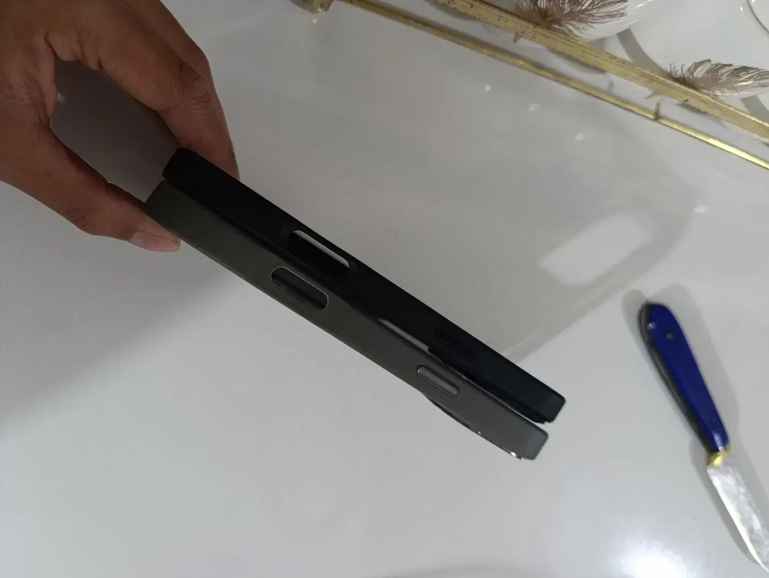 دو عدد قاب گوشی 16 پرو مکس نو نو|لوازم جانبی موبایل و تبلت|کرج, حصارک پایین|دیوار