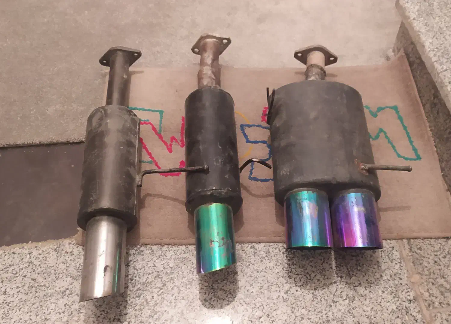 منبع اگزوز|قطعات یدکی و لوازم جانبی|شهرضا, |دیوار