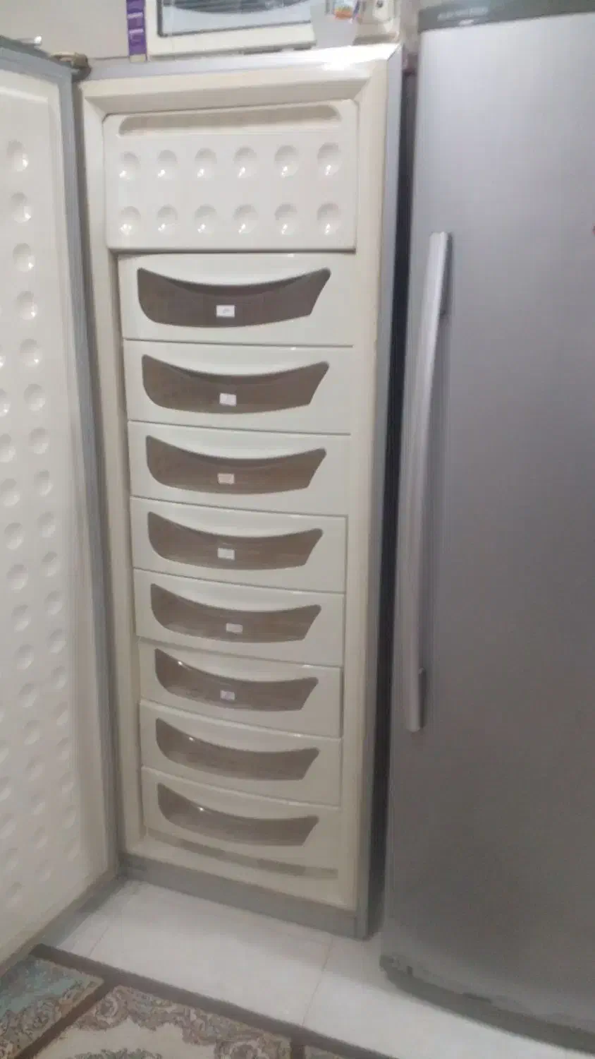 یخچال و فریزر دوقلوی الکترواستیل. درحد|یخچال و فریزر|رشت, پیرکلاچای|دیوار