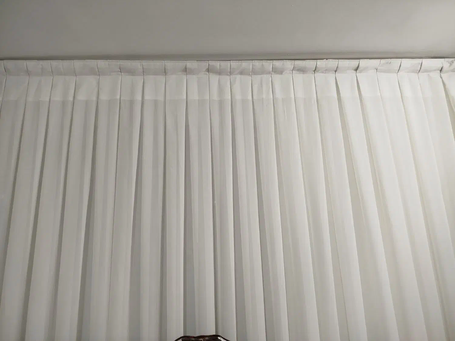 پرده حریر با دستک|پرده، رانر، رومیزی|تربت‌حیدریه, شهرک ولیعصر|دیوار