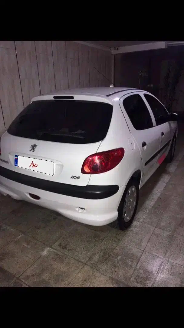 206 مدل 94 تیپ 2 بدون رنگ کارکرد 92 هزار|خودرو سواری و وانت|ری, سیزده آبان|دیوار