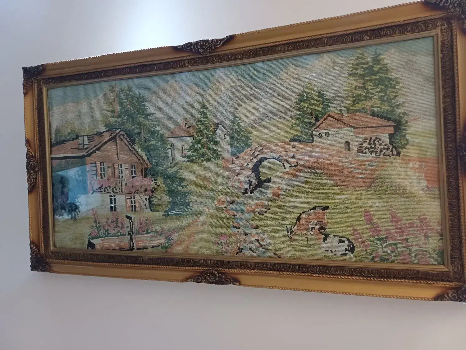 تابلو دست دوز|تابلو، نقاشی، عکس|اردبیل, |دیوار