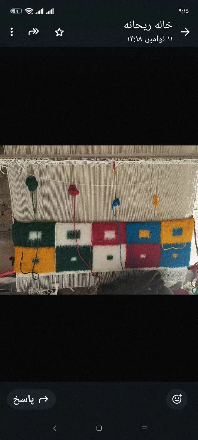 قالیچه|گلیم، جاجیم، گبه|مرودشت, دولت آباد|دیوار