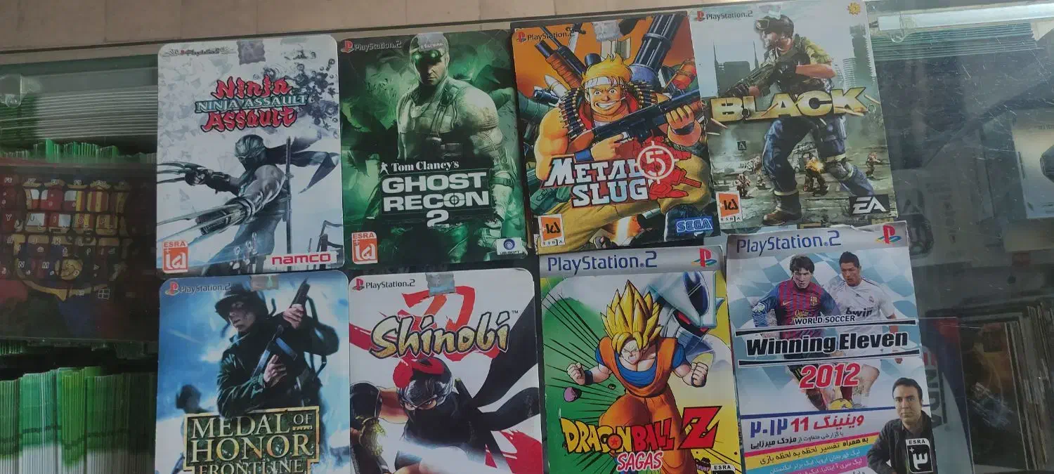 فروش بازی پلی استیشن ۲|کنسول، بازی ویدئویی و آنلاین|مشهد, شهید فرامرز عباسی|دیوار