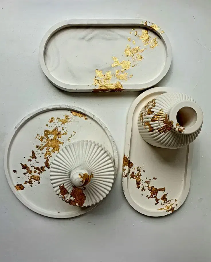 کادویی دکوری هدیه گلدان قندان ست رومیزی|صنایع دستی و سایر لوازم تزئینی|قم, حاج زینل|دیوار