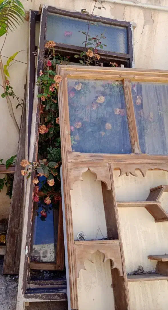 کمد دیواری|کتابخانه، شلف، قفسههای دیواری|اهر, |دیوار