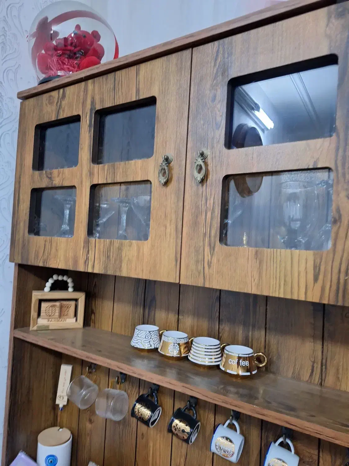 کافی بار|بوفه، ویترین، کنسول|شیراز, قلعه نو|دیوار