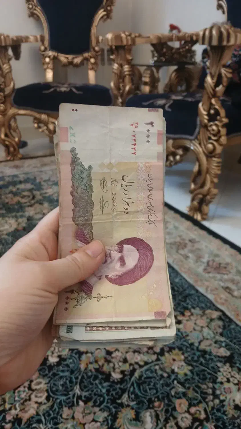 چهل عدد پول قدیمی|کلکسیون سکه، تمبر، اسکناس|تهران, جیحون|دیوار