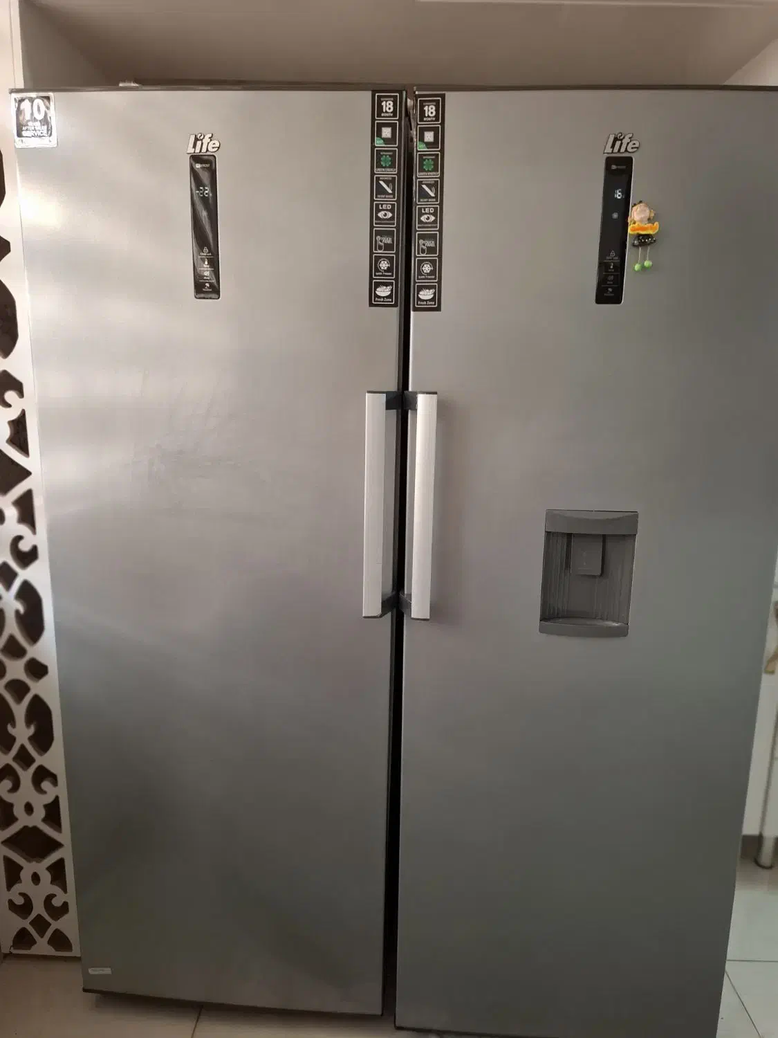 یخچال دوقلو لایف در حد نو|یخچال و فریزر|کرمانشاه, |دیوار