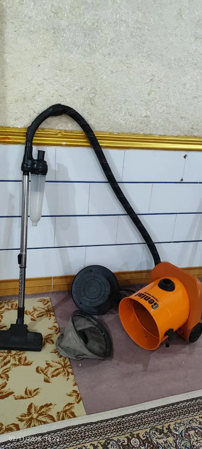 جاروبرقی سطلی ژنیال|جاروبرقی، جارو شارژی، بخارشو|بهبهان, |دیوار