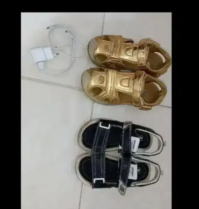 ۲عدد صندل تابستانی چراغدار|کیف، کفش، کمربند|رشت, پاره بیجار|دیوار