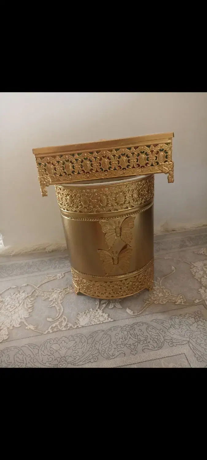 سطل اشغال و جا دستمالی|صنایع دستی و سایر لوازم تزئینی|قزوین, |دیوار