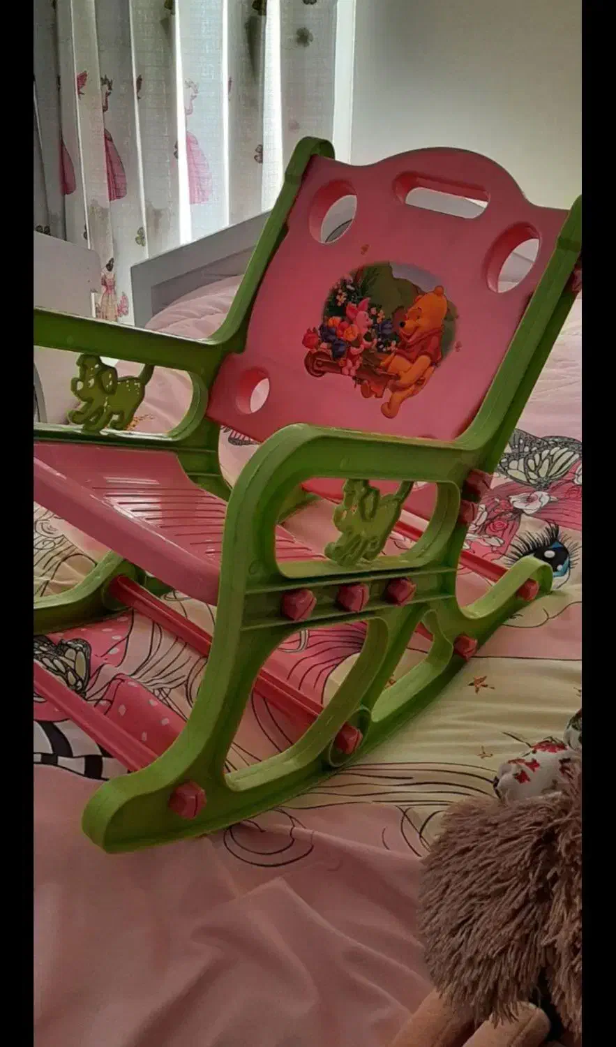 صندلی راک ومتحرک کودک|تخت و صندلی بچه|تهران, والفجر (افسریه)|دیوار