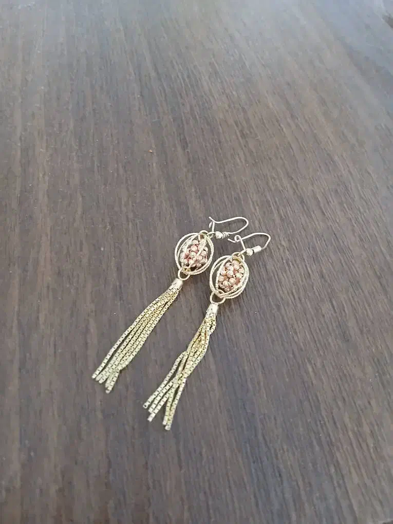 گوشواره ایتالیایی و النگو|جواهرات|زنجان, |دیوار