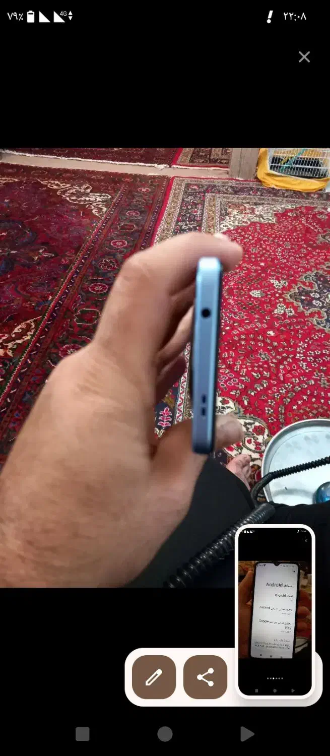 شیائومیa3ردمی شش ماهه خریدم|موبایل|مراغه, |دیوار