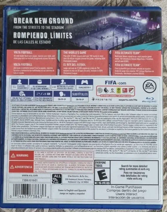 fifa20  ps4|کنسول، بازی ویدئویی و آنلاین|ری, اقدسیه|دیوار