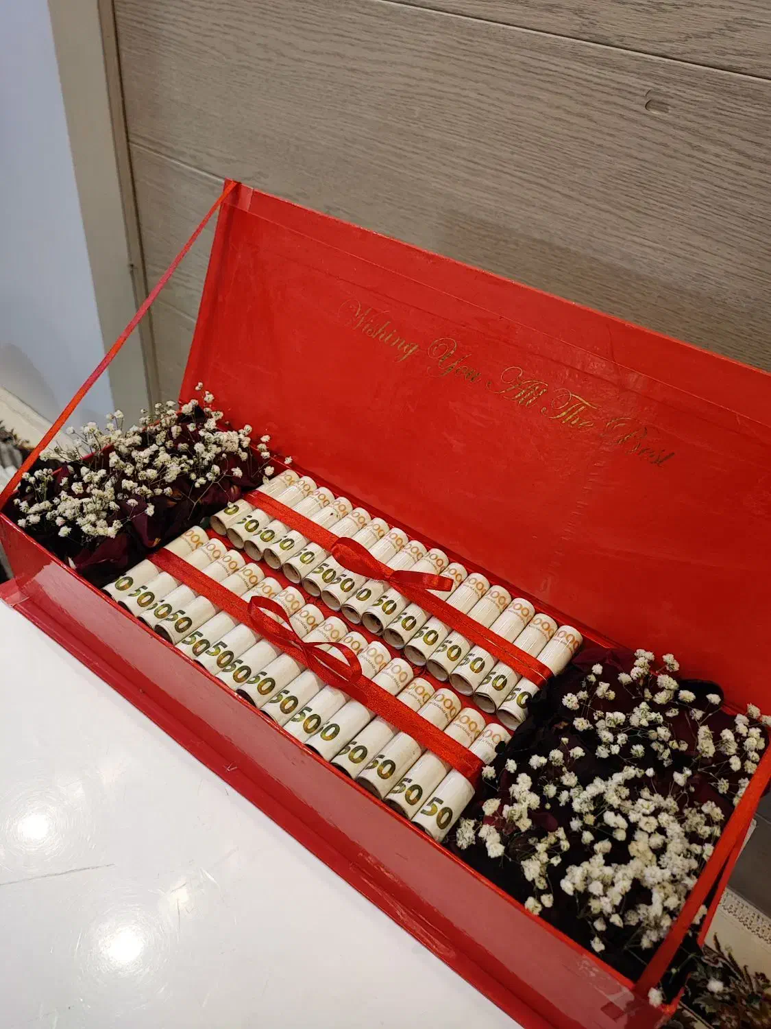 باکس پول و گل|صنایع دستی و سایر لوازم تزئینی|مشهد, کارمندان دوم|دیوار