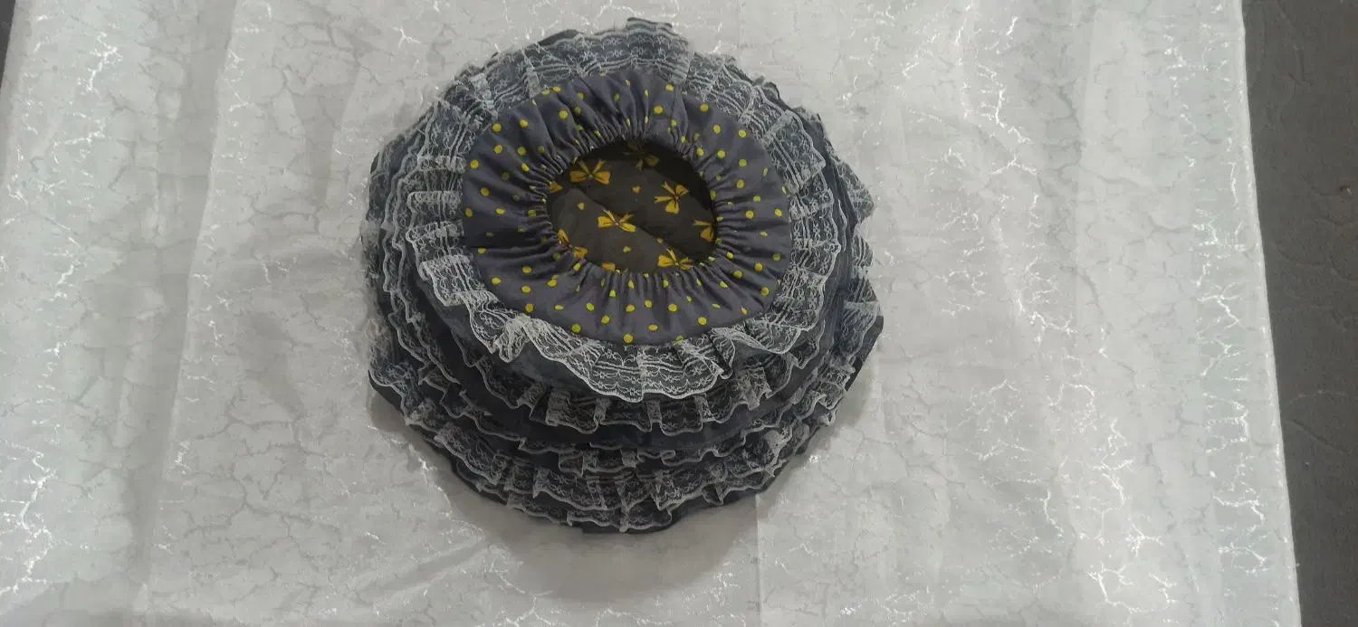 دمکنی باتزیین تور|سفره، حوله، دستمال آشپزخانه|قم, علی آباد سعدگان|دیوار