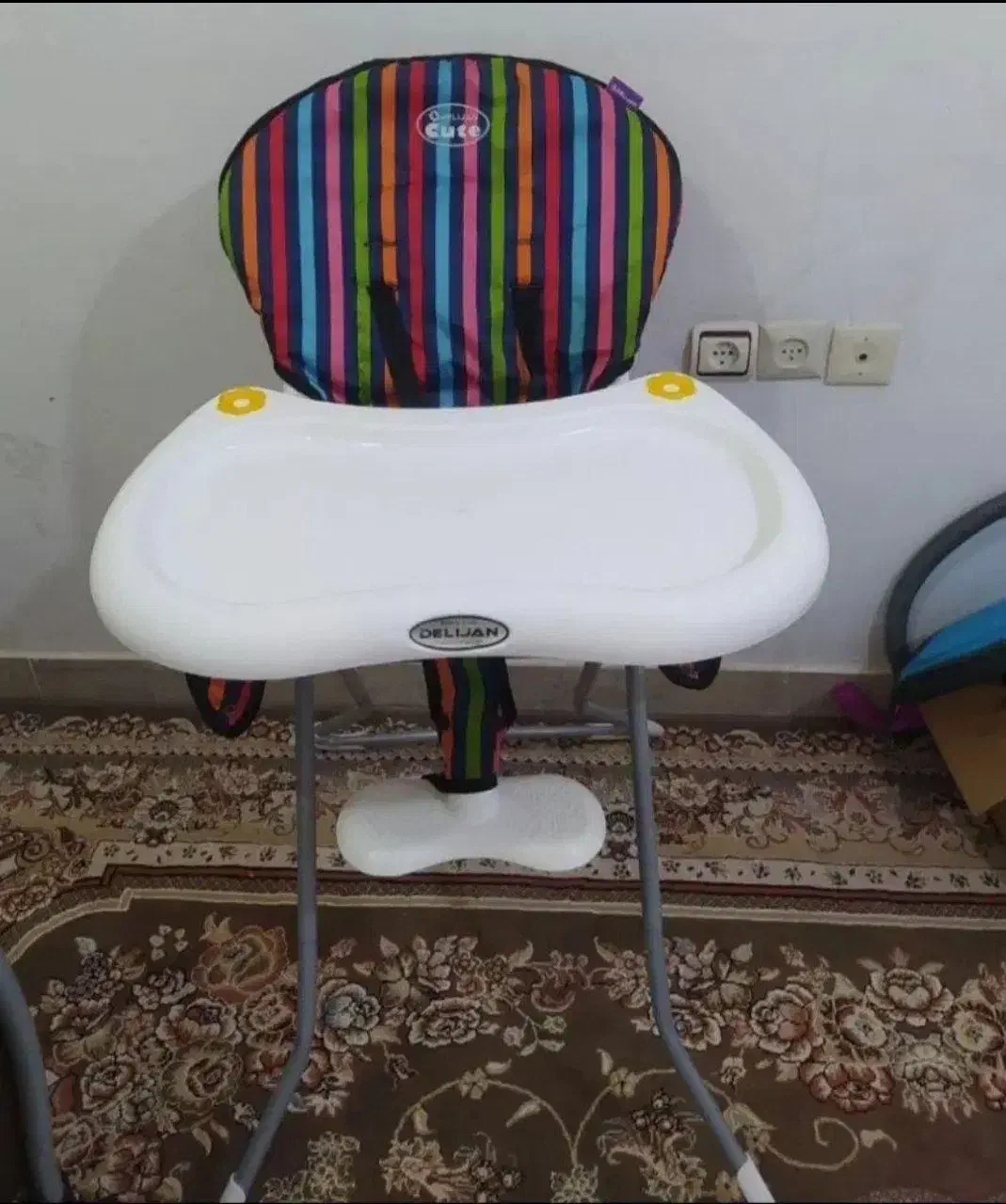 صندلی غذا رنگین کمان|تخت و صندلی بچه|قم, بنیاد|دیوار