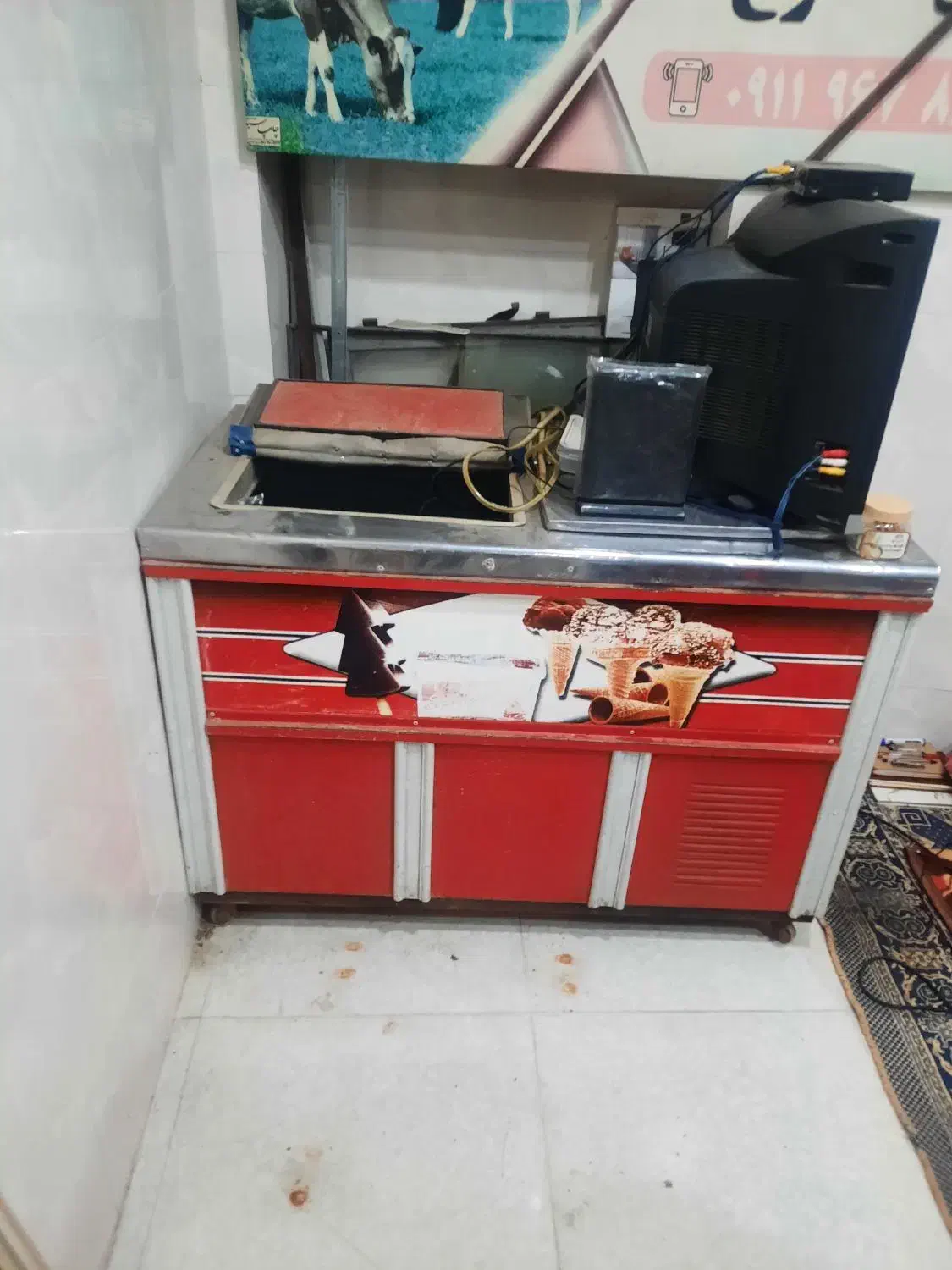 فریزر صندوقی سالم|فروشگاه و مغازه|مزرعه کتول, |دیوار