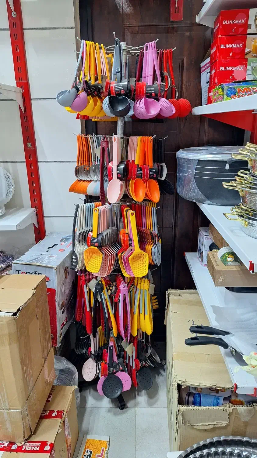 کفگیر و ملاقه نسوز|ظروف پختوپز|بیرجند, |دیوار