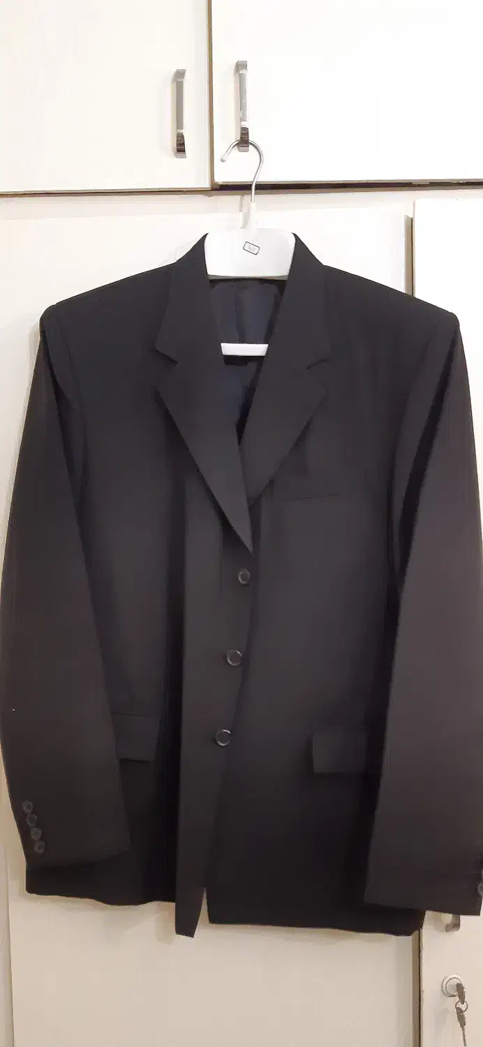 کت و جلیقه مشکی سایز 52|لباس|تهران, صد دستگاه|دیوار