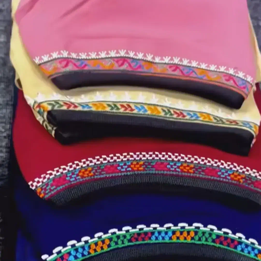 بالاق های نقش زده و پارچه بالاق (شلوار ترکمنی)|لباس|سیجوال, |دیوار