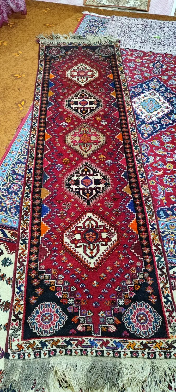 فرش دست بافت محلی|فرش|مرودشت, ژیان|دیوار