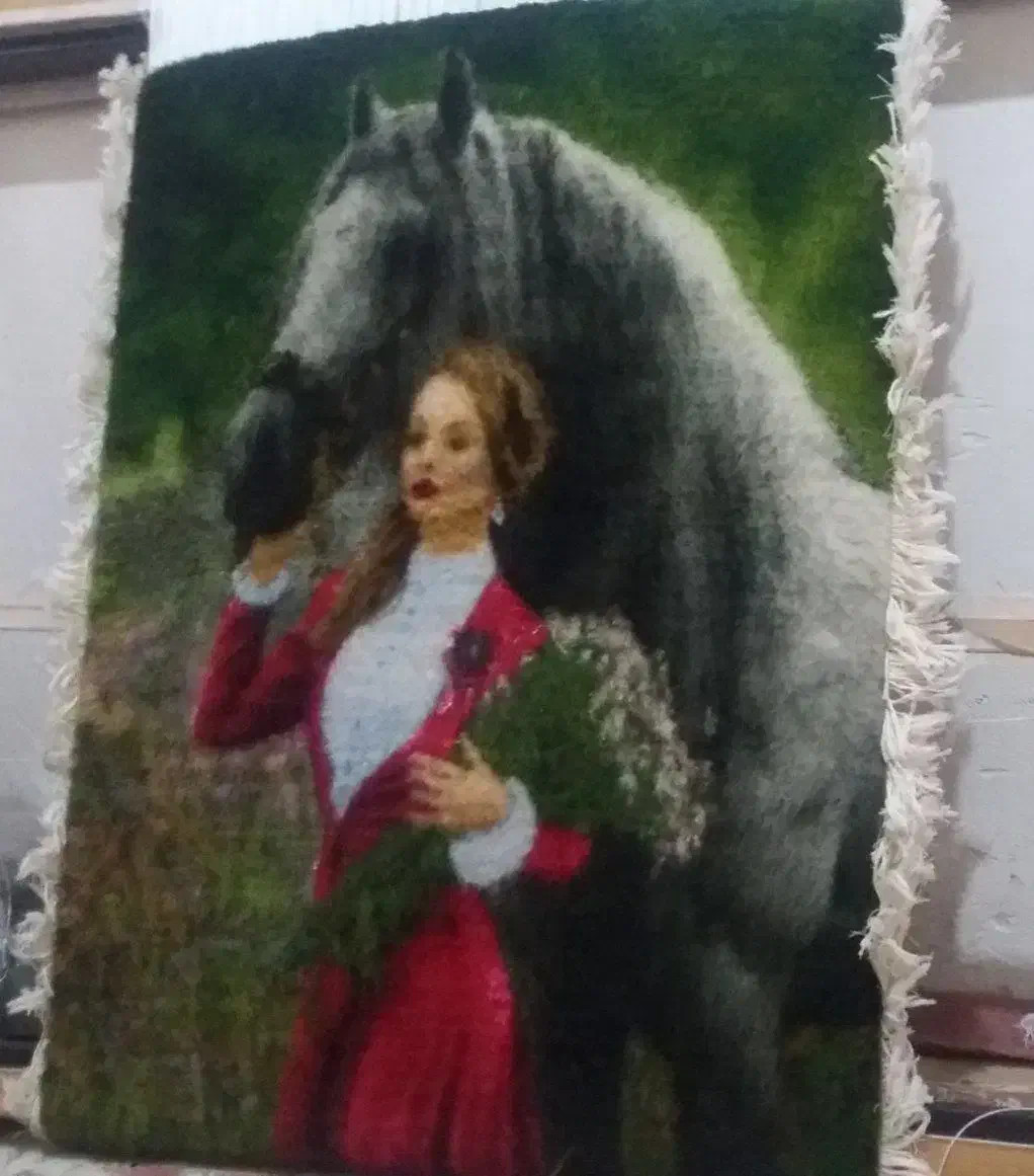 تابلوفرش دست بافت|تابلو فرش|هرسین, |دیوار