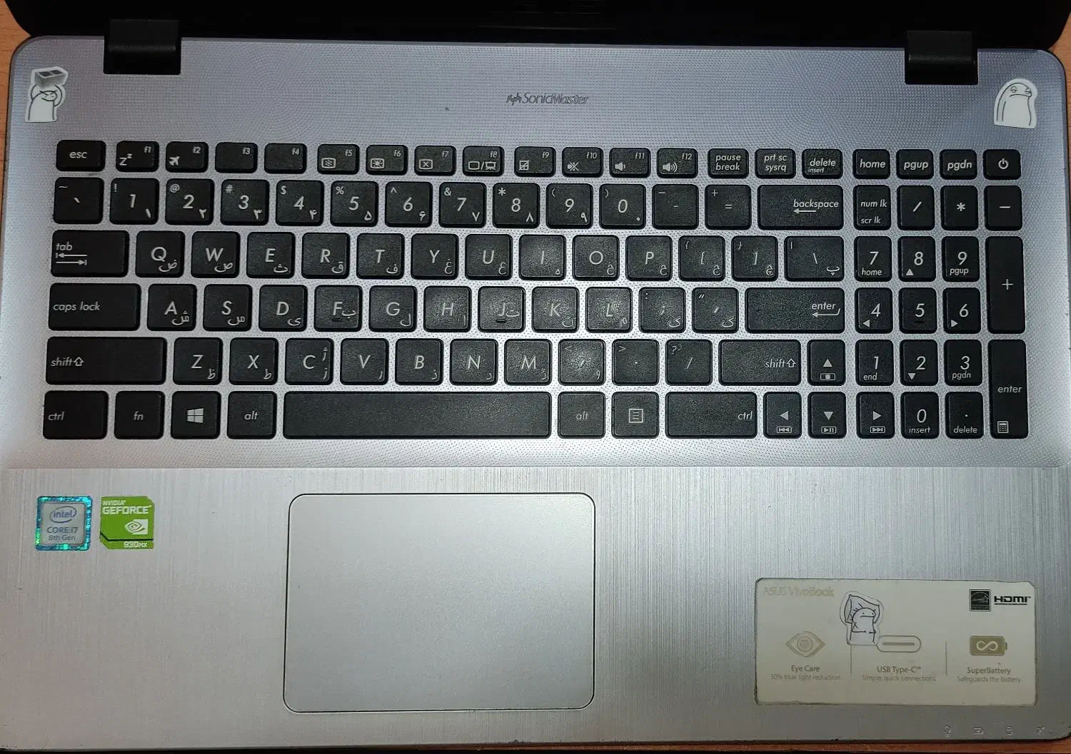 فروش لپتاپ ASUS X542 UPR|رایانه همراه|بابلسر, |دیوار