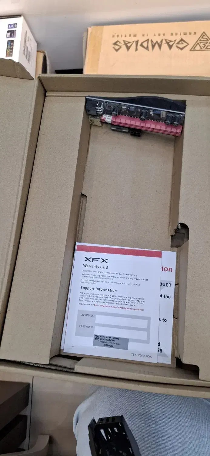 Rx 580 درحد نو خانگی با ضمانت|قطعات و لوازم جانبی رایانه|اصفهان, خلجا|دیوار