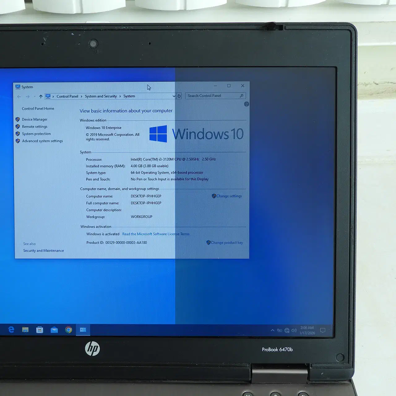 لپتاپ corei3 نسل 3|رایانه همراه|پرند, فاز ۶|دیوار