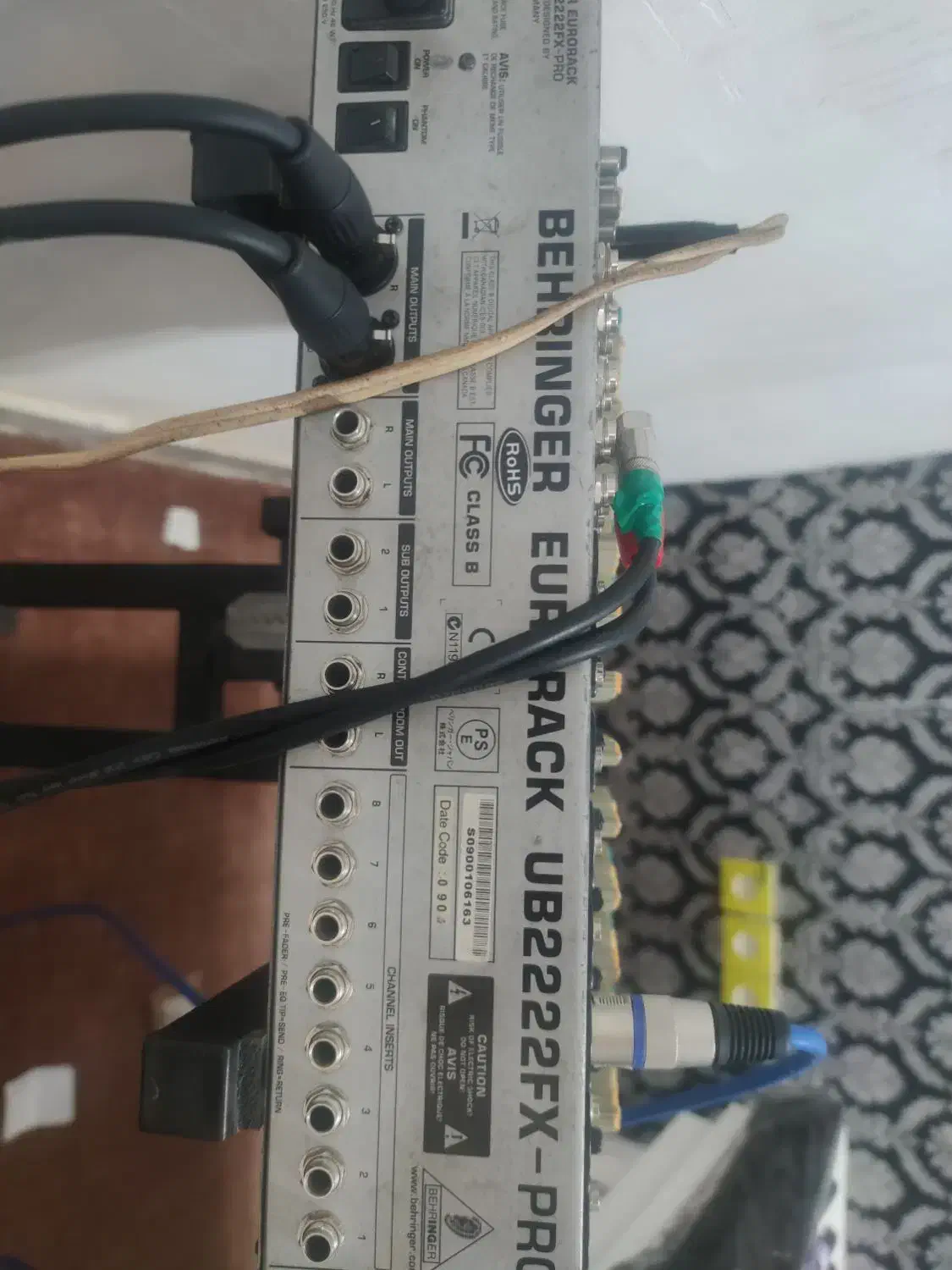 میکسر بهرینگر و موینگ|آلات موسیقی|شاهین‌شهر, سعدی شمالی|دیوار