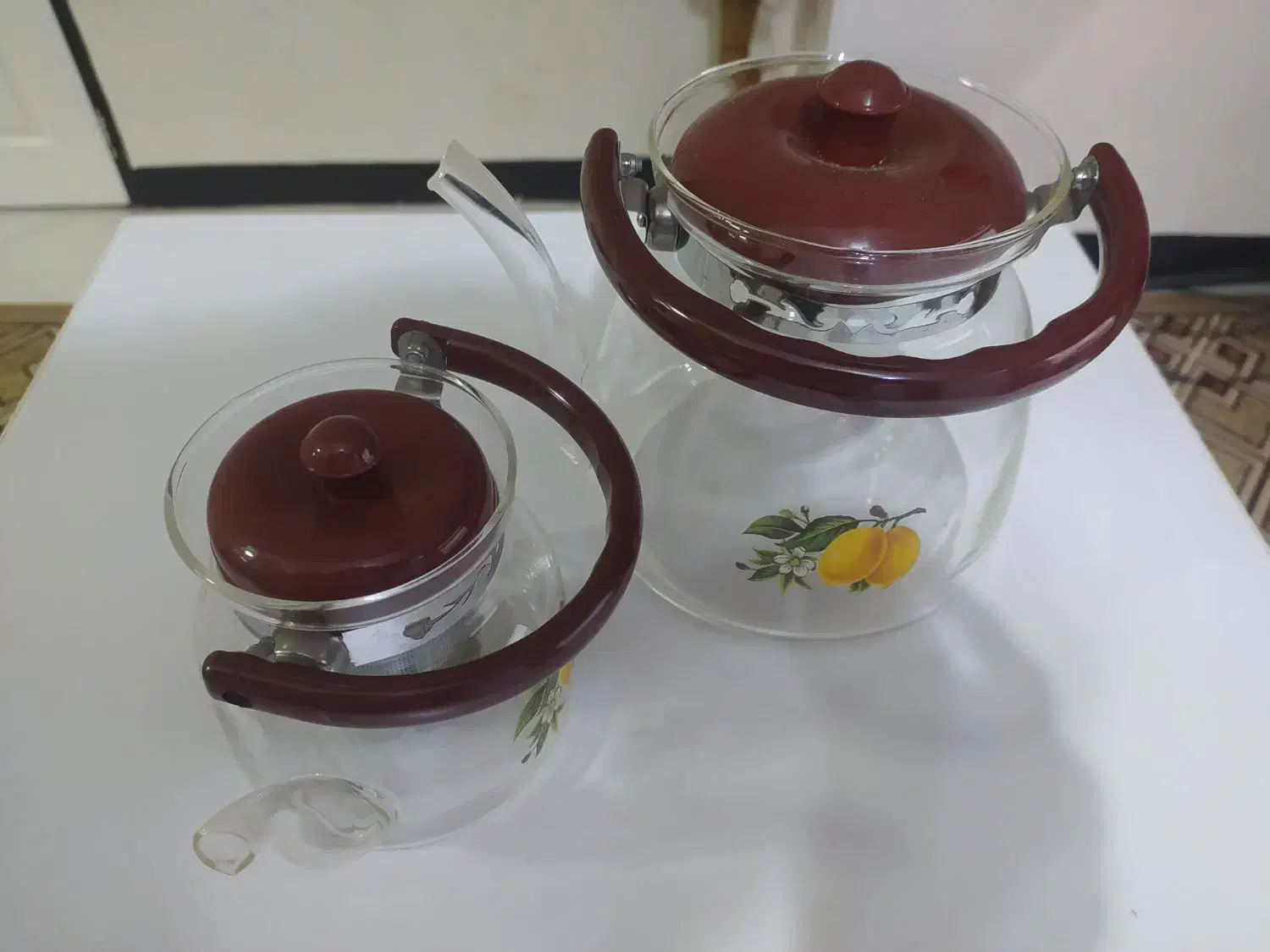 قوری و کتری پیرکس شعله مستقیم|قوری، کتری، قهوهساز دستی|نجفآباد, هفده شهریور|دیوار