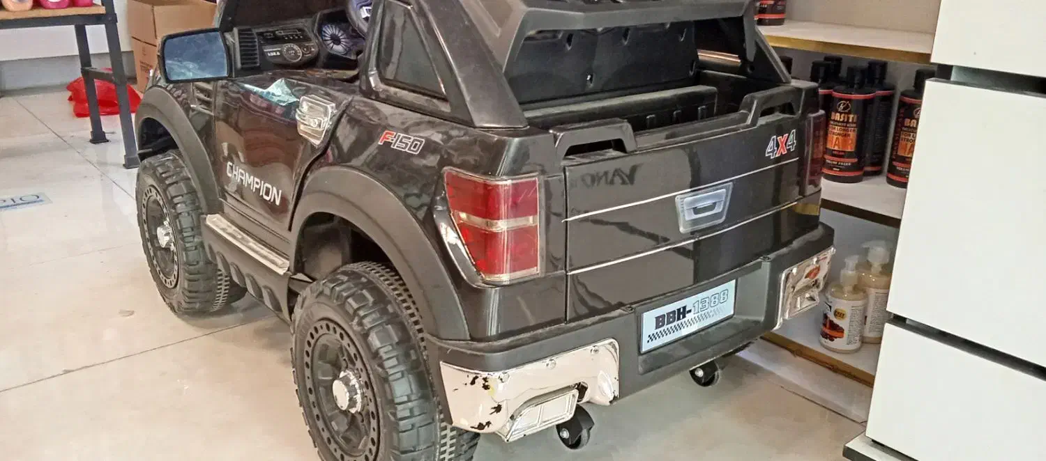 ماشین شارژی سه دنده با ضبط و پخش شاسی|اسباب‌بازی بچه|رباط‌کریم, رباط‌کریم|دیوار