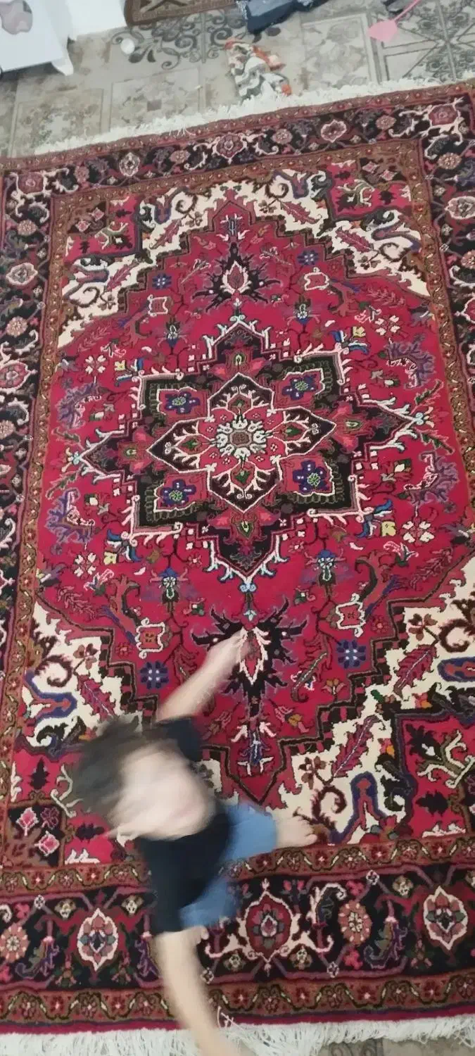 فرش دستبافت هریس در تراکم|فرش|هریس, |دیوار