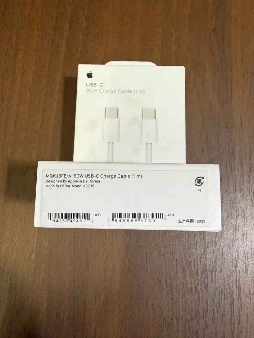 کابل شارژر USB-C یک متری 60 وات اصلی اپل|لوازم جانبی موبایل و تبلت|شیراز, گلدشت معالی‌آباد|دیوار